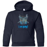 Sweatshirts Navy / YS I'm Bad! Youth Hoodie