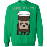 Sweatshirts Irish Green / S I'm Latte Crewneck Sweatshirt