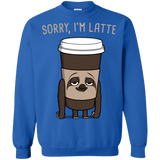 Sweatshirts Royal / S I'm Latte Crewneck Sweatshirt