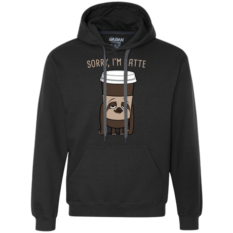 Sweatshirts Black / S I'm Latte Premium Fleece Hoodie
