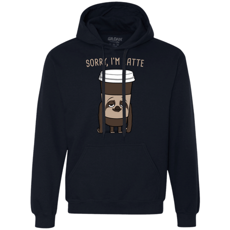 Sweatshirts Navy / S I'm Latte Premium Fleece Hoodie