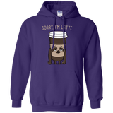 Sweatshirts Purple / S I'm Latte Pullover Hoodie