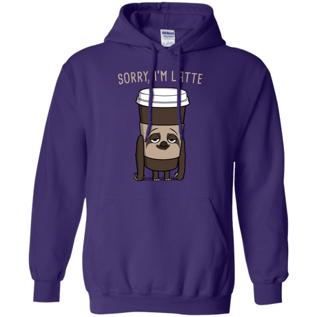 Sweatshirts Purple / S I'm Latte Pullover Hoodie