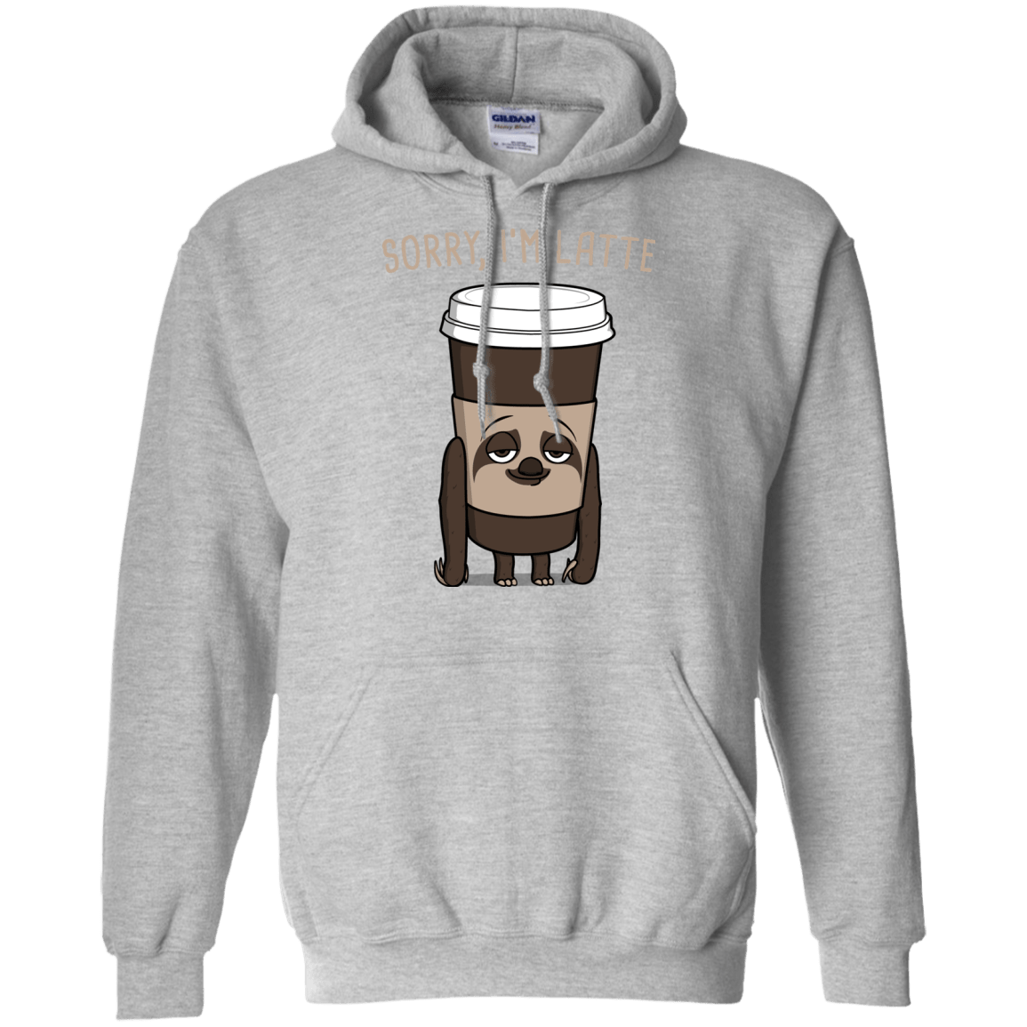 Sweatshirts Sport Grey / S I'm Latte Pullover Hoodie