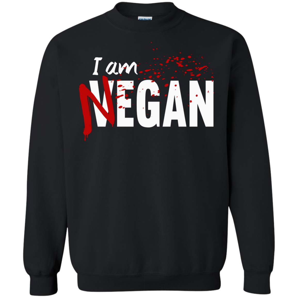 Sweatshirts Black / Small I'm Negan Crewneck Sweatshirt