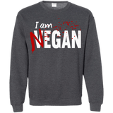 Sweatshirts Dark Heather / Small I'm Negan Crewneck Sweatshirt