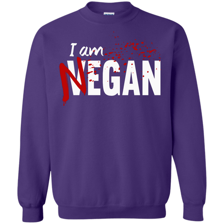 Sweatshirts Purple / Small I'm Negan Crewneck Sweatshirt