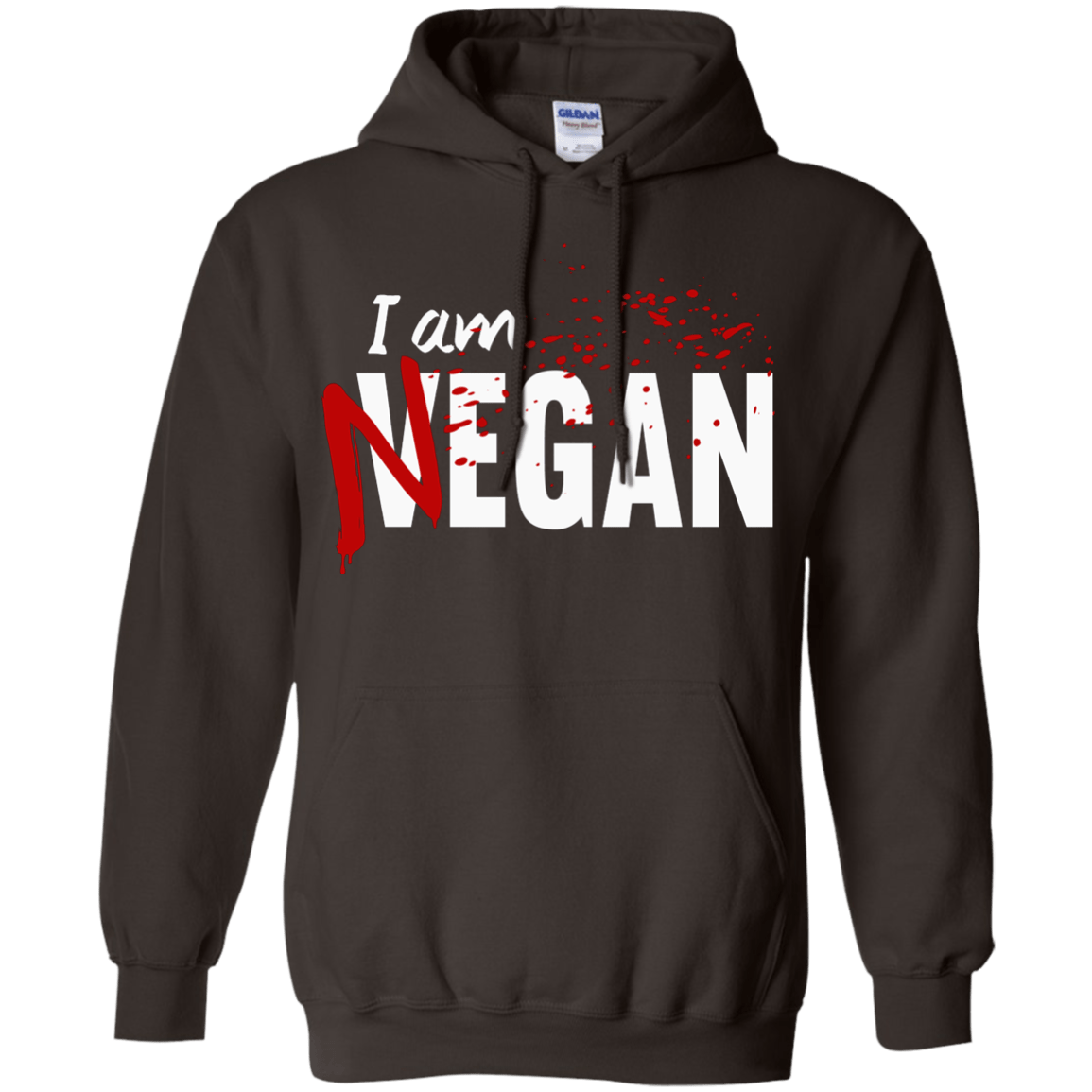 Sweatshirts Dark Chocolate / Small I'm Negan Pullover Hoodie