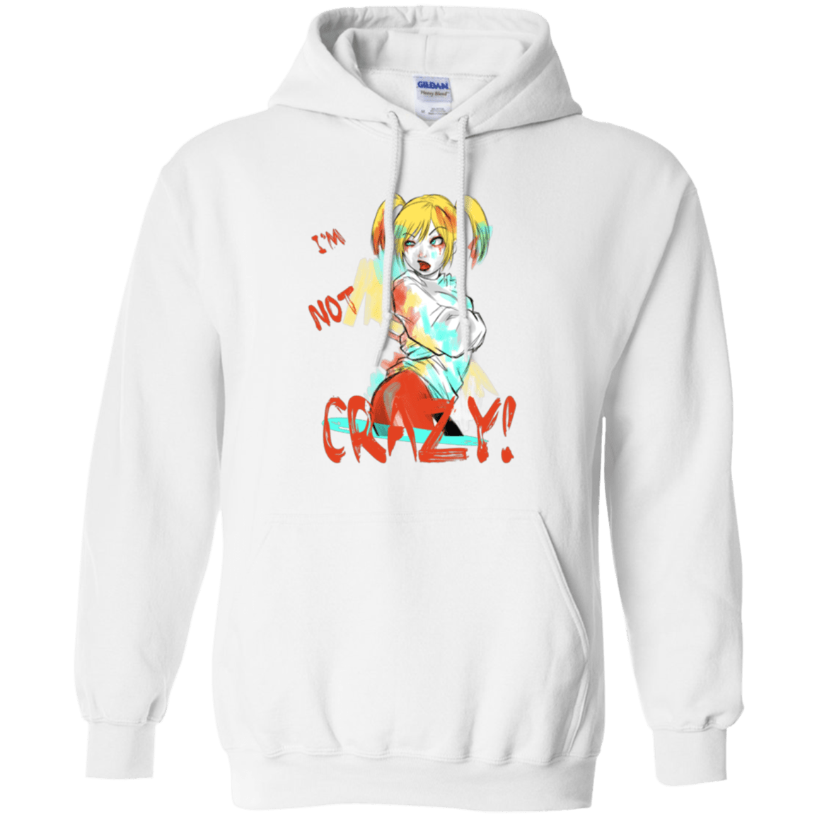 Sweatshirts White / Small I'm not crazy! Pullover Hoodie