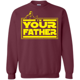 Sweatshirts Maroon / Small I M Your Father Crewneck Sweatshirt