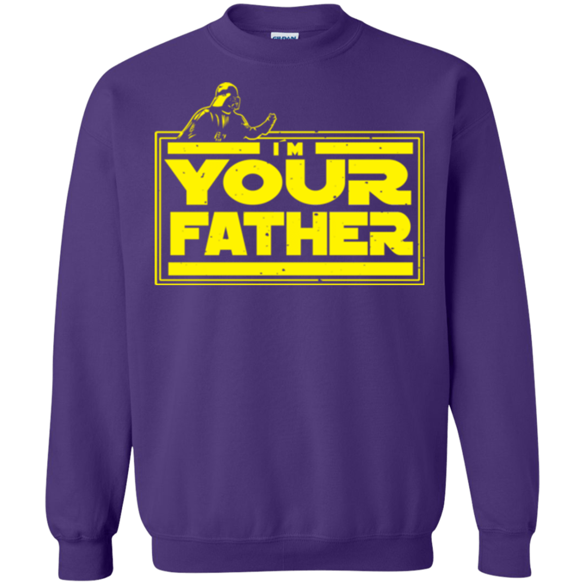 Sweatshirts Purple / Small I M Your Father Crewneck Sweatshirt