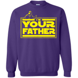 Sweatshirts Purple / Small I M Your Father Crewneck Sweatshirt