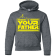 Sweatshirts Dark Heather / YS I M Your Father Youth Hoodie