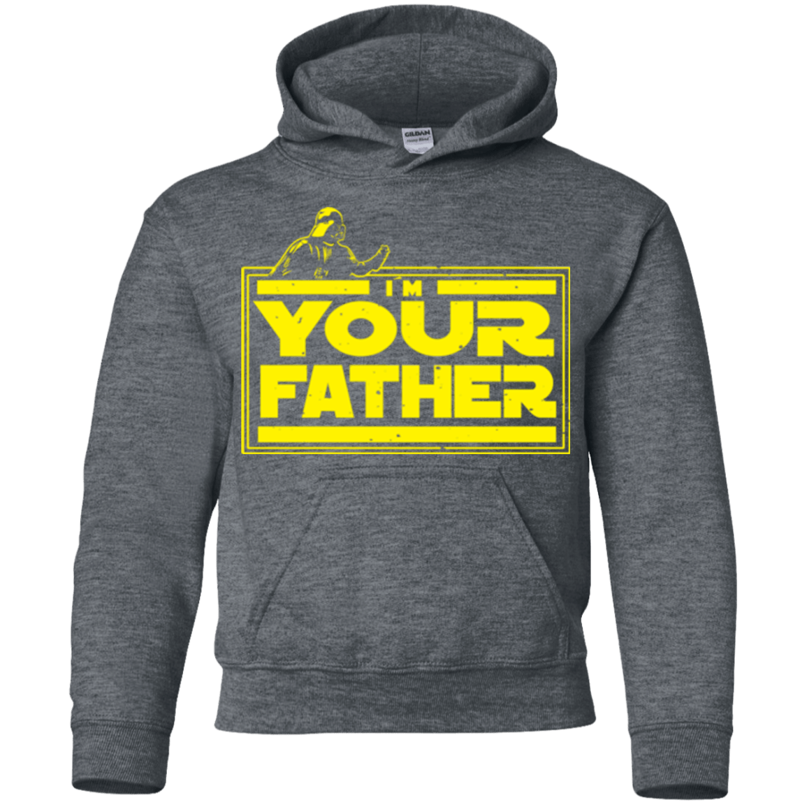 Sweatshirts Dark Heather / YS I M Your Father Youth Hoodie