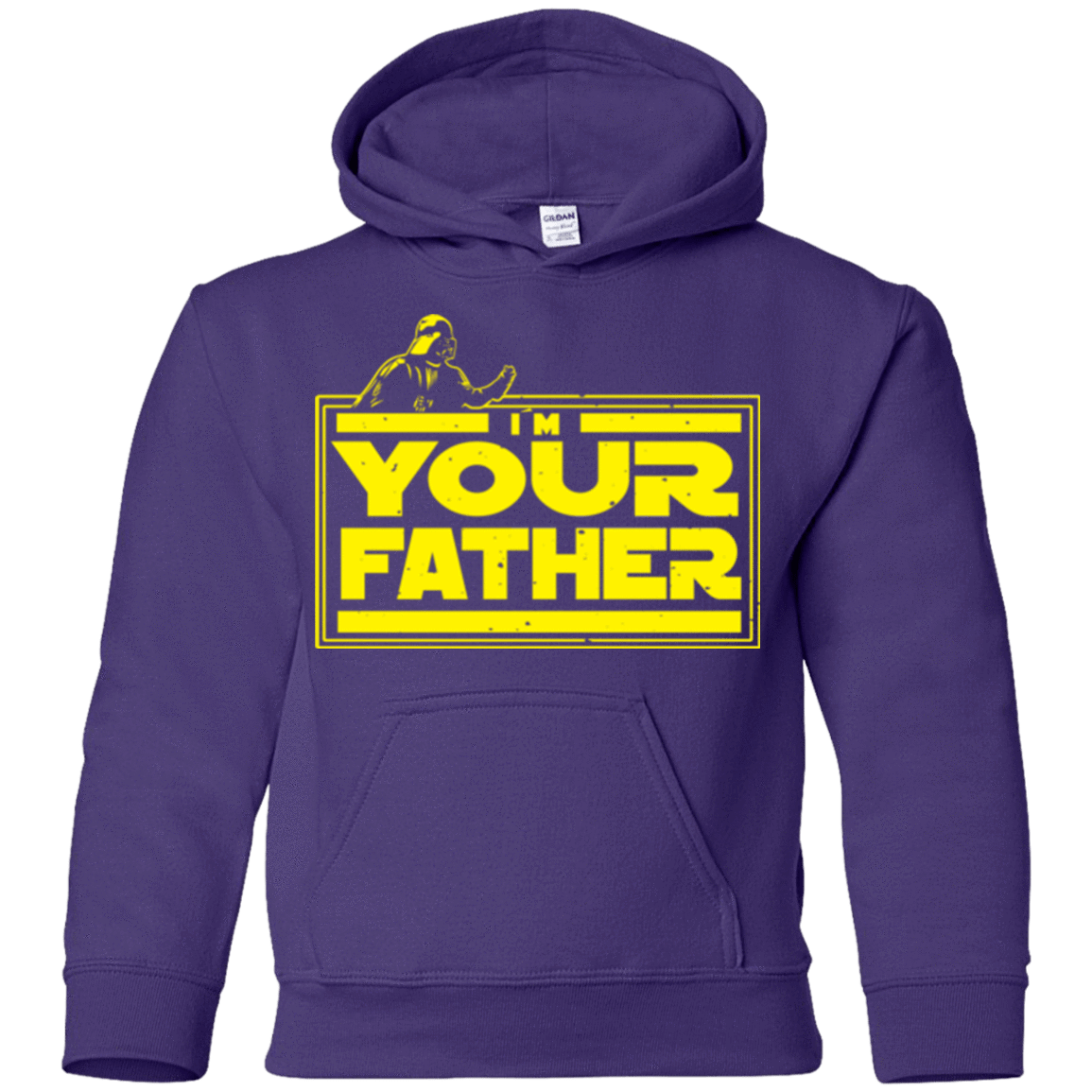 Sweatshirts Purple / YS I M Your Father Youth Hoodie
