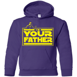 Sweatshirts Purple / YS I M Your Father Youth Hoodie