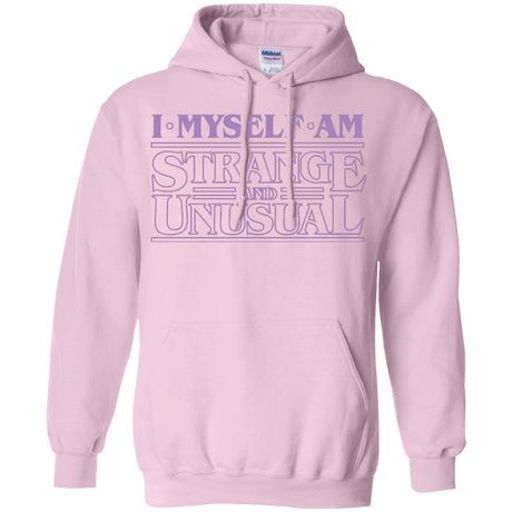 Sweatshirts Light Pink / Small I Myself Am Strange And Unusual Pullover Hoodie