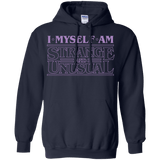 Sweatshirts Navy / Small I Myself Am Strange And Unusual Pullover Hoodie