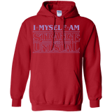 Sweatshirts Red / Small I Myself Am Strange And Unusual Pullover Hoodie