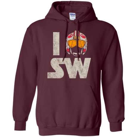 Sweatshirts Maroon / Small I Pilot SW Pullover Hoodie