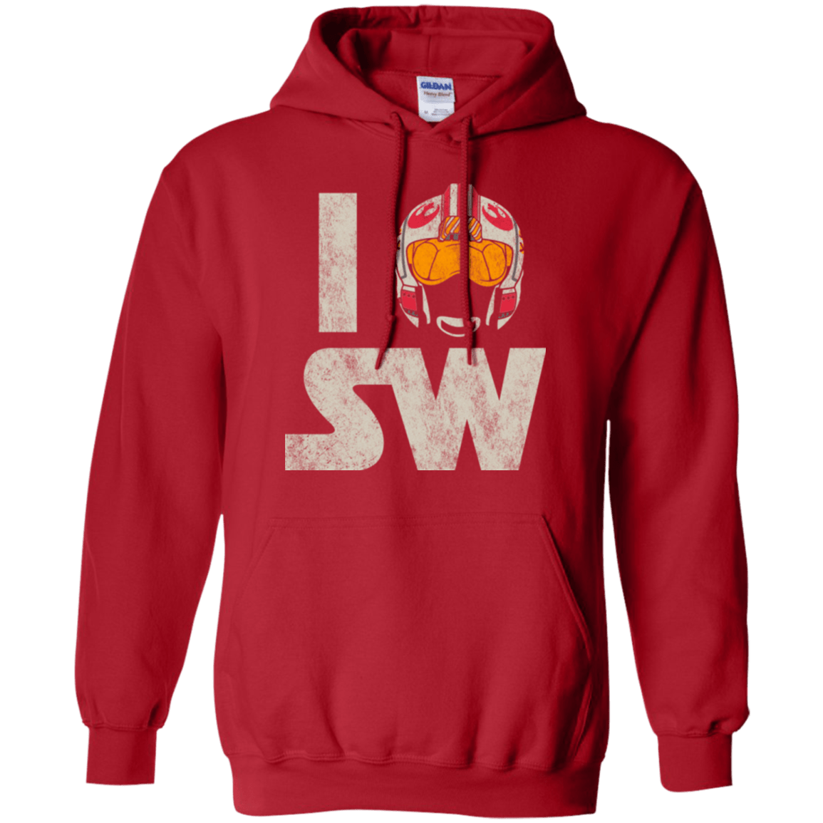 Sweatshirts Red / Small I Pilot SW Pullover Hoodie