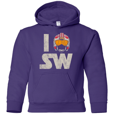 Sweatshirts Purple / YS I Pilot SW Youth Hoodie
