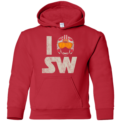 Sweatshirts Red / YS I Pilot SW Youth Hoodie
