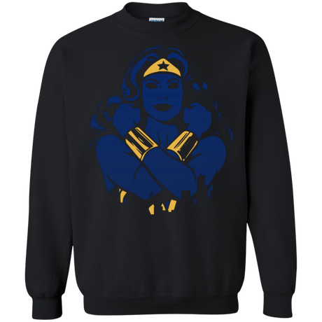 Sweatshirts Black / Small I Protect this City WW Crewneck Sweatshirt