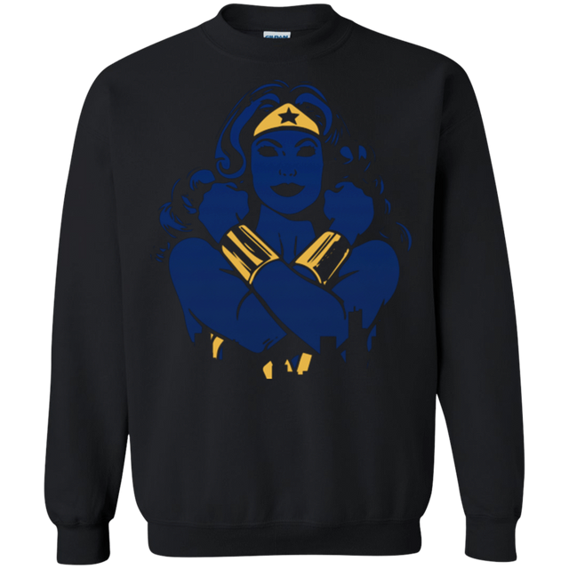 Sweatshirts Black / Small I Protect this City WW Crewneck Sweatshirt