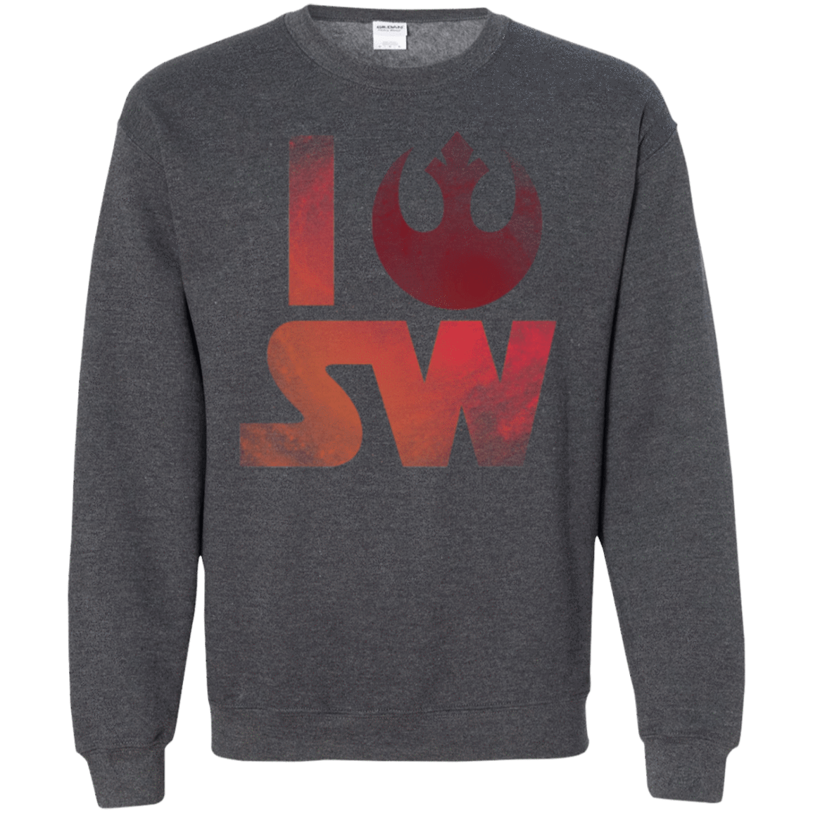 Sweatshirts Dark Heather / Small I Rebel SW Crewneck Sweatshirt