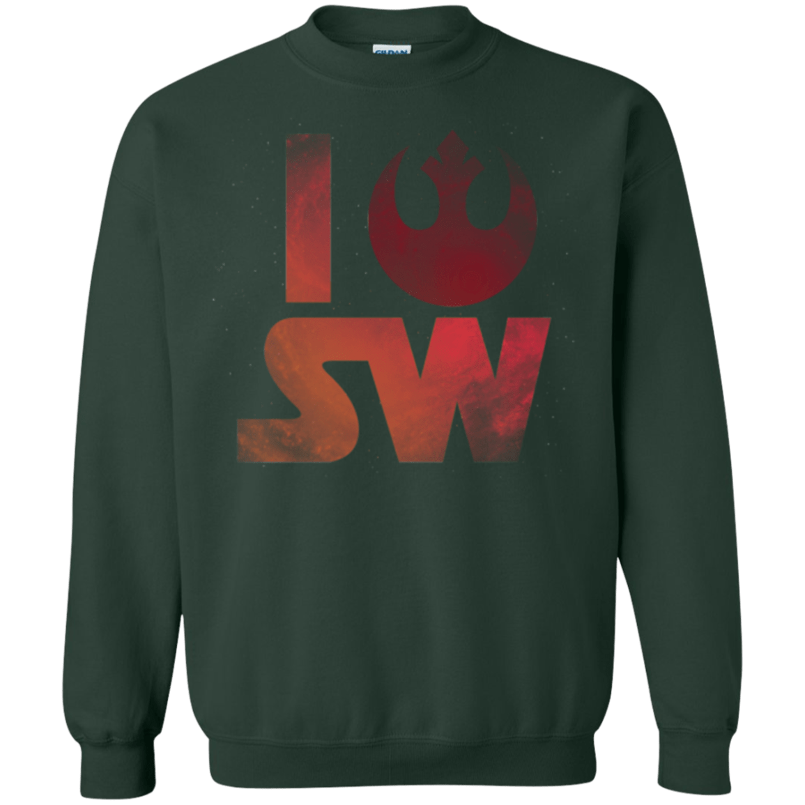 Sweatshirts Forest Green / Small I Rebel SW Crewneck Sweatshirt