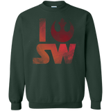 Sweatshirts Forest Green / Small I Rebel SW Crewneck Sweatshirt