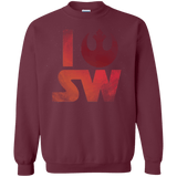 Sweatshirts Maroon / Small I Rebel SW Crewneck Sweatshirt