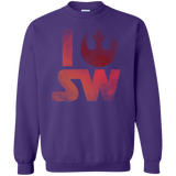 Sweatshirts Purple / Small I Rebel SW Crewneck Sweatshirt