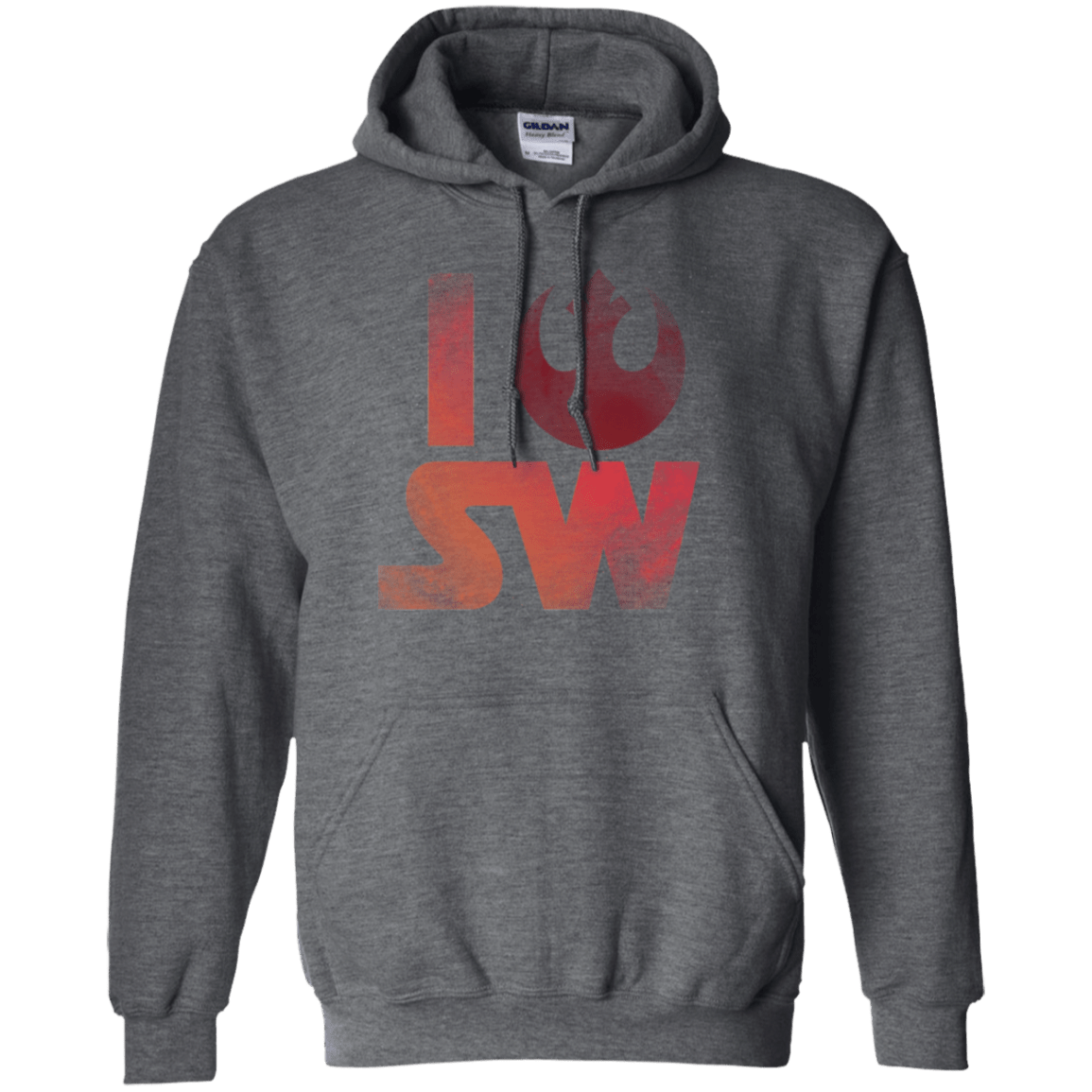 Sweatshirts Dark Heather / Small I Rebel SW Pullover Hoodie