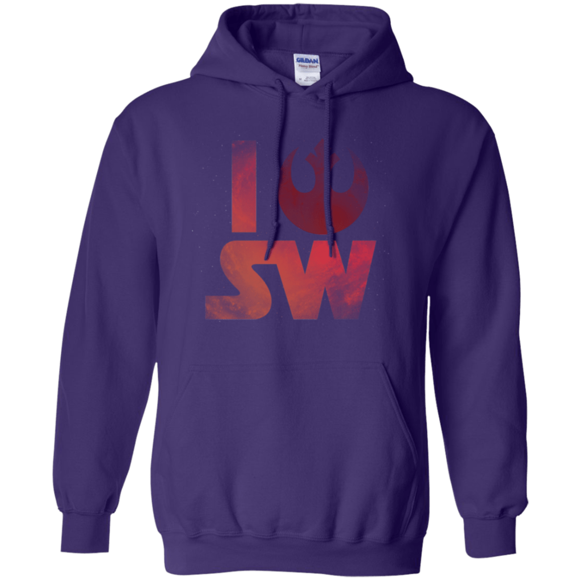 Sweatshirts Purple / Small I Rebel SW Pullover Hoodie