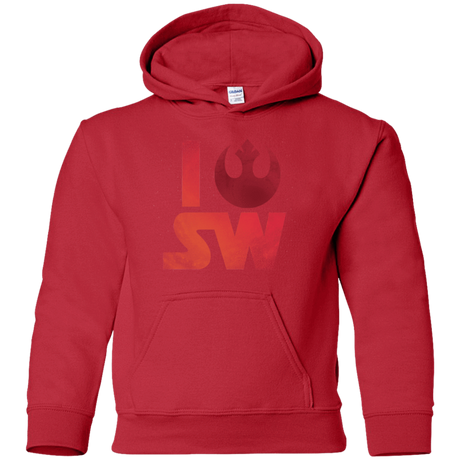 Sweatshirts Red / YS I Rebel SW Youth Hoodie