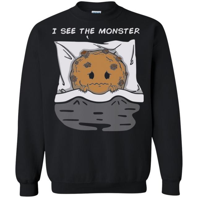 Sweatshirts Black / Small I see the monster Crewneck Sweatshirt