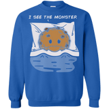 Sweatshirts Royal / Small I see the monster Crewneck Sweatshirt