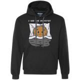 Sweatshirts Black / Small I see the monster Premium Fleece Hoodie