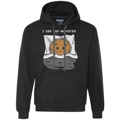 Sweatshirts Black / Small I see the monster Premium Fleece Hoodie