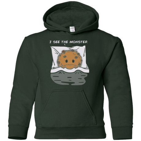 Sweatshirts Forest Green / YS I see the monster Youth Hoodie