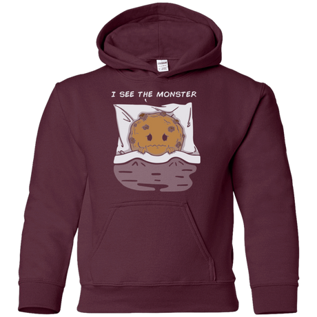 Sweatshirts Maroon / YS I see the monster Youth Hoodie