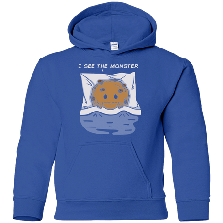Sweatshirts Royal / YS I see the monster Youth Hoodie