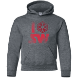 Sweatshirts Dark Heather / YS I Sith SW Youth Hoodie