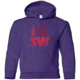 Sweatshirts Purple / YS I Sith SW Youth Hoodie