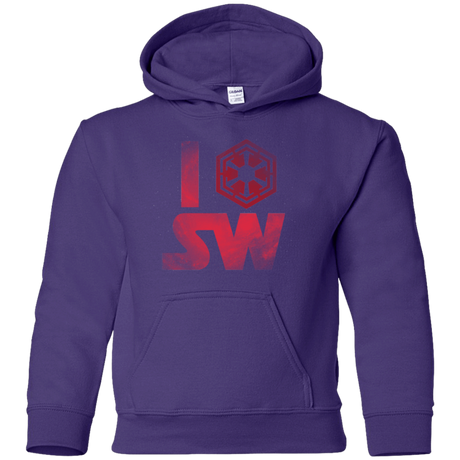 Sweatshirts Purple / YS I Sith SW Youth Hoodie
