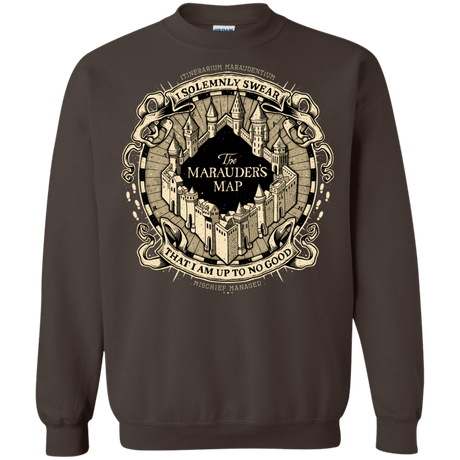 Sweatshirts Dark Chocolate / Small I Solemnly Swear Crewneck Sweatshirt