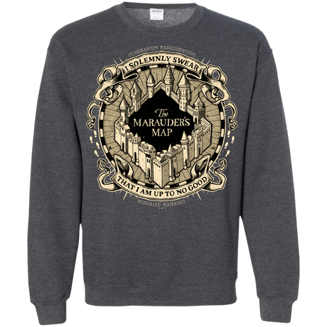 Sweatshirts Dark Heather / Small I Solemnly Swear Crewneck Sweatshirt