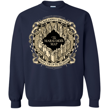 Sweatshirts Navy / Small I Solemnly Swear Crewneck Sweatshirt
